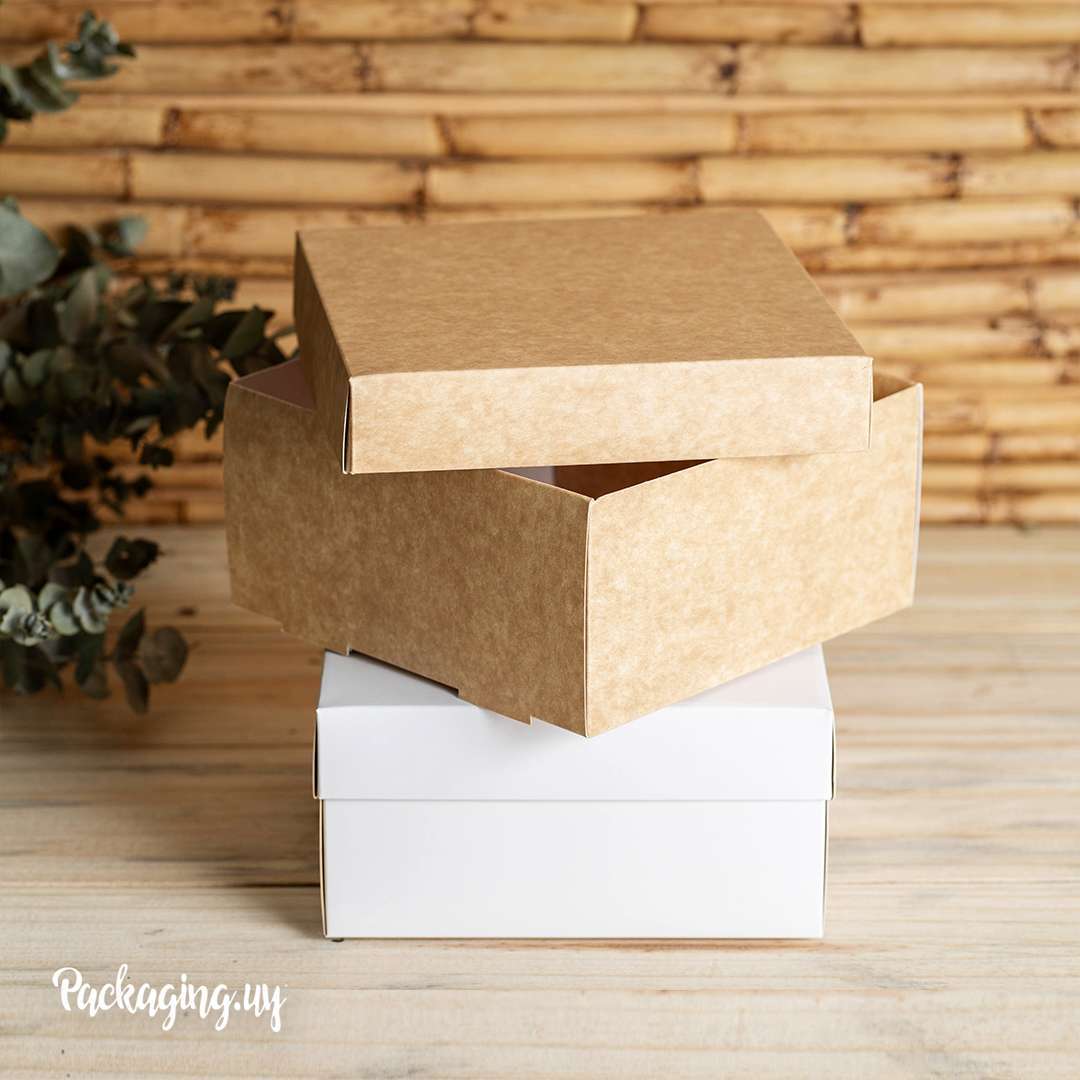 Caja Regalo 20x20x10cm Tapa Separada